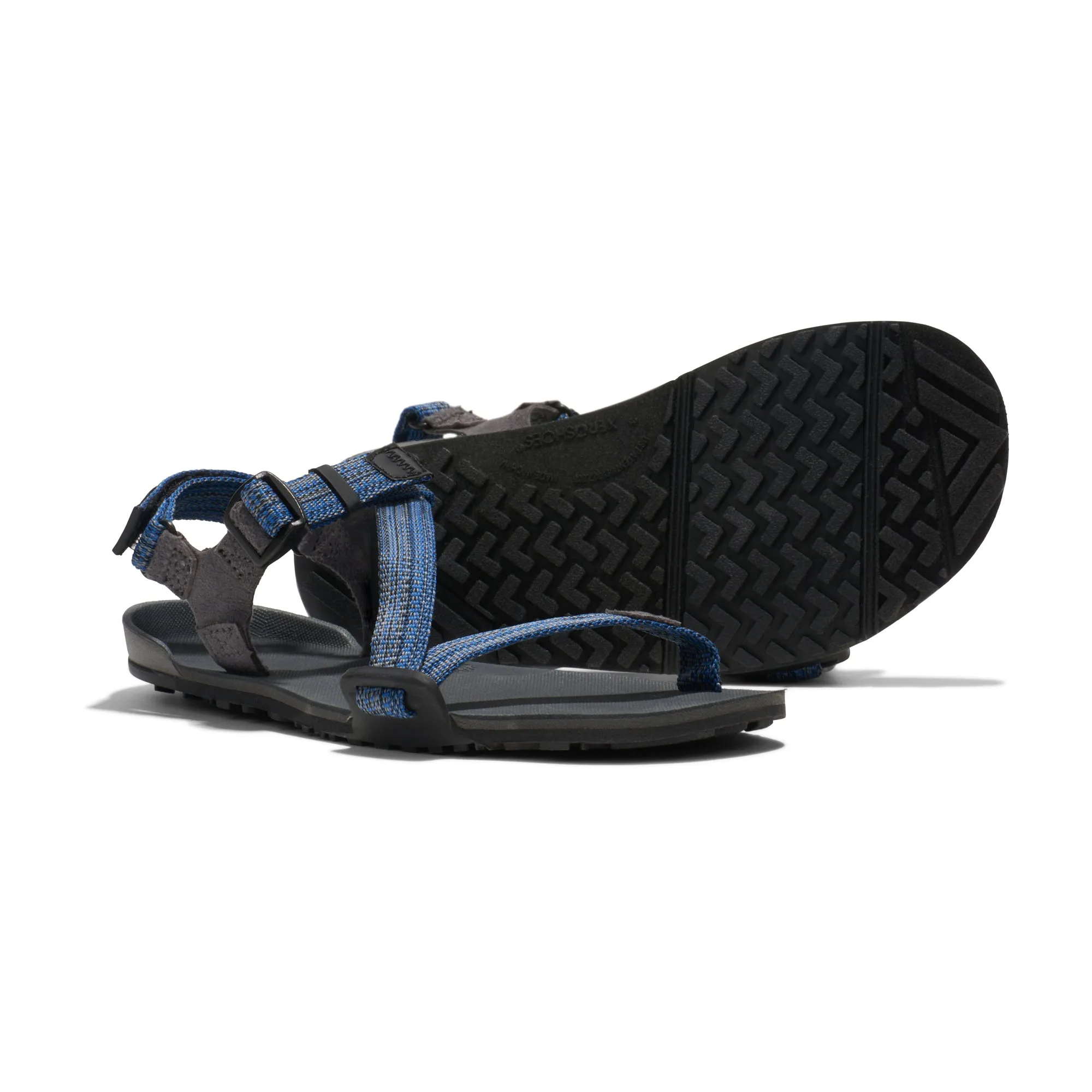 Xero Shoes Z-Trail Kids  Charcoal / Multi-Blue