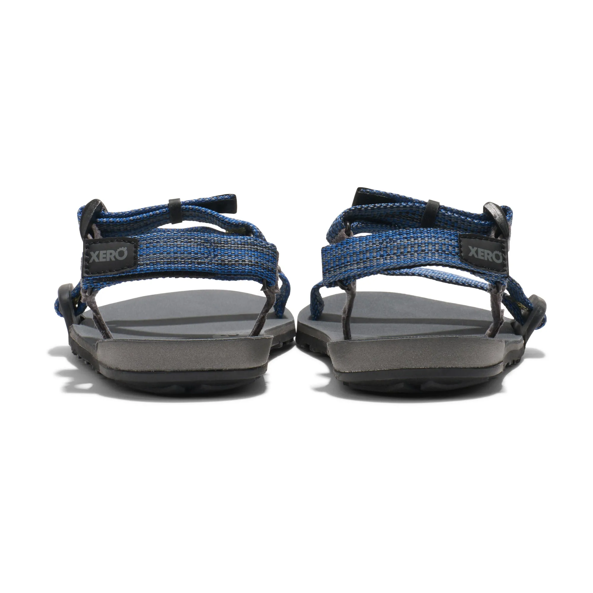 Xero Shoes Z-Trail Kids  Charcoal / Multi-Blue