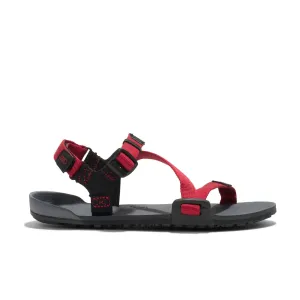Xero Shoes Z-Trail Kids  Charcoal / Red Pepper