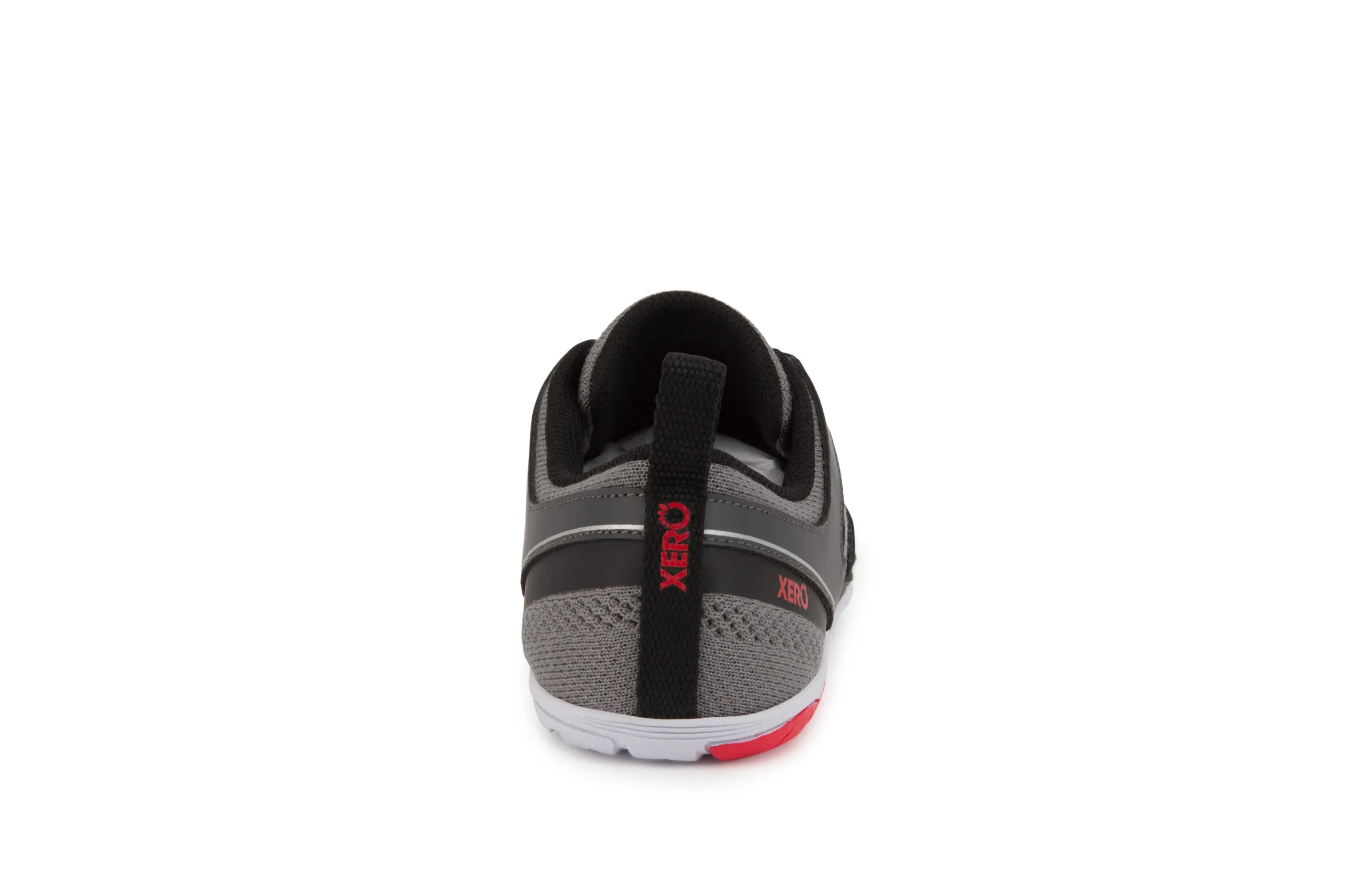 Xero Shoes Zelen Mens  Dark Gray / Red