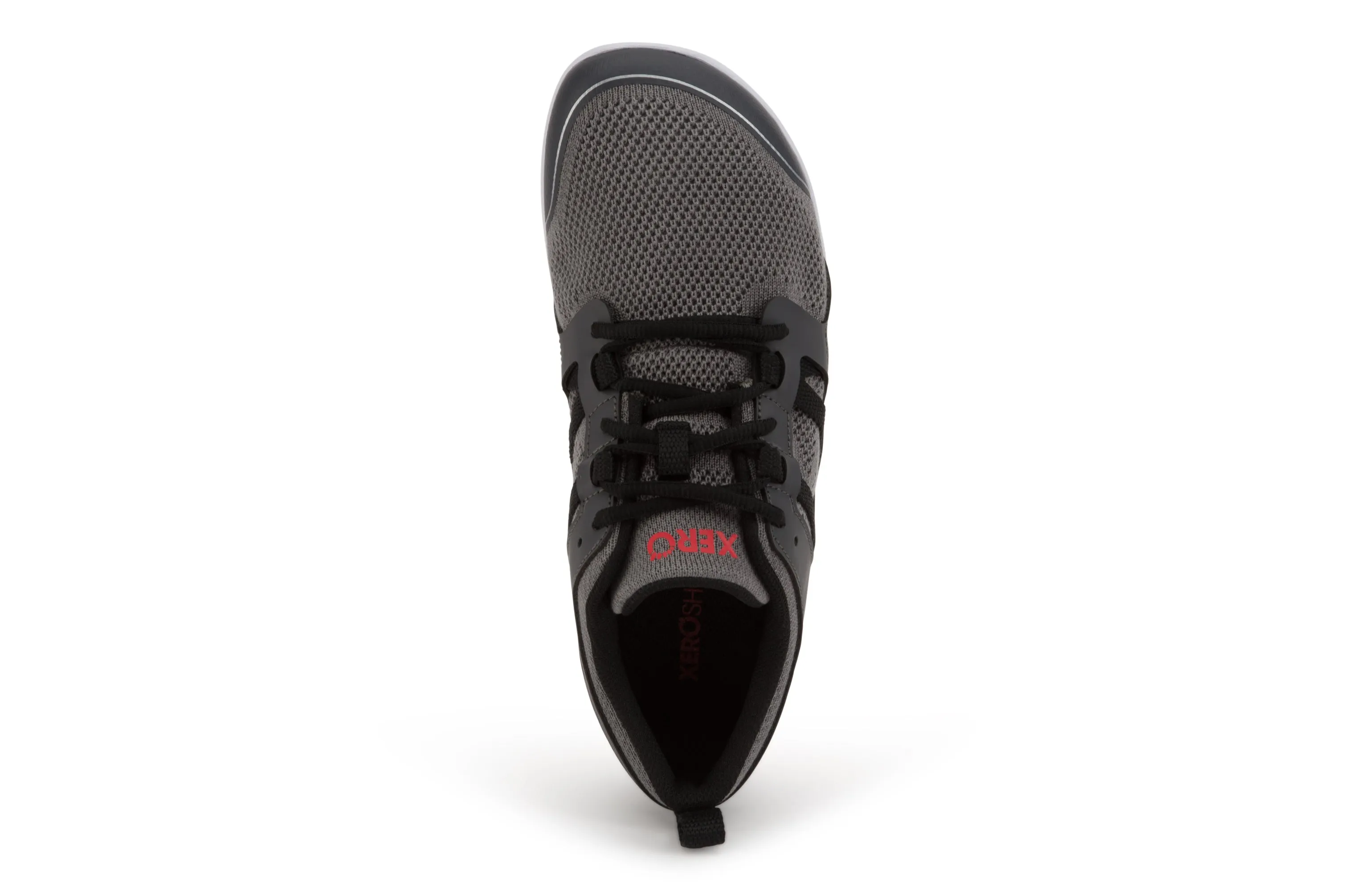 Xero Shoes Zelen Mens  Dark Gray / Red