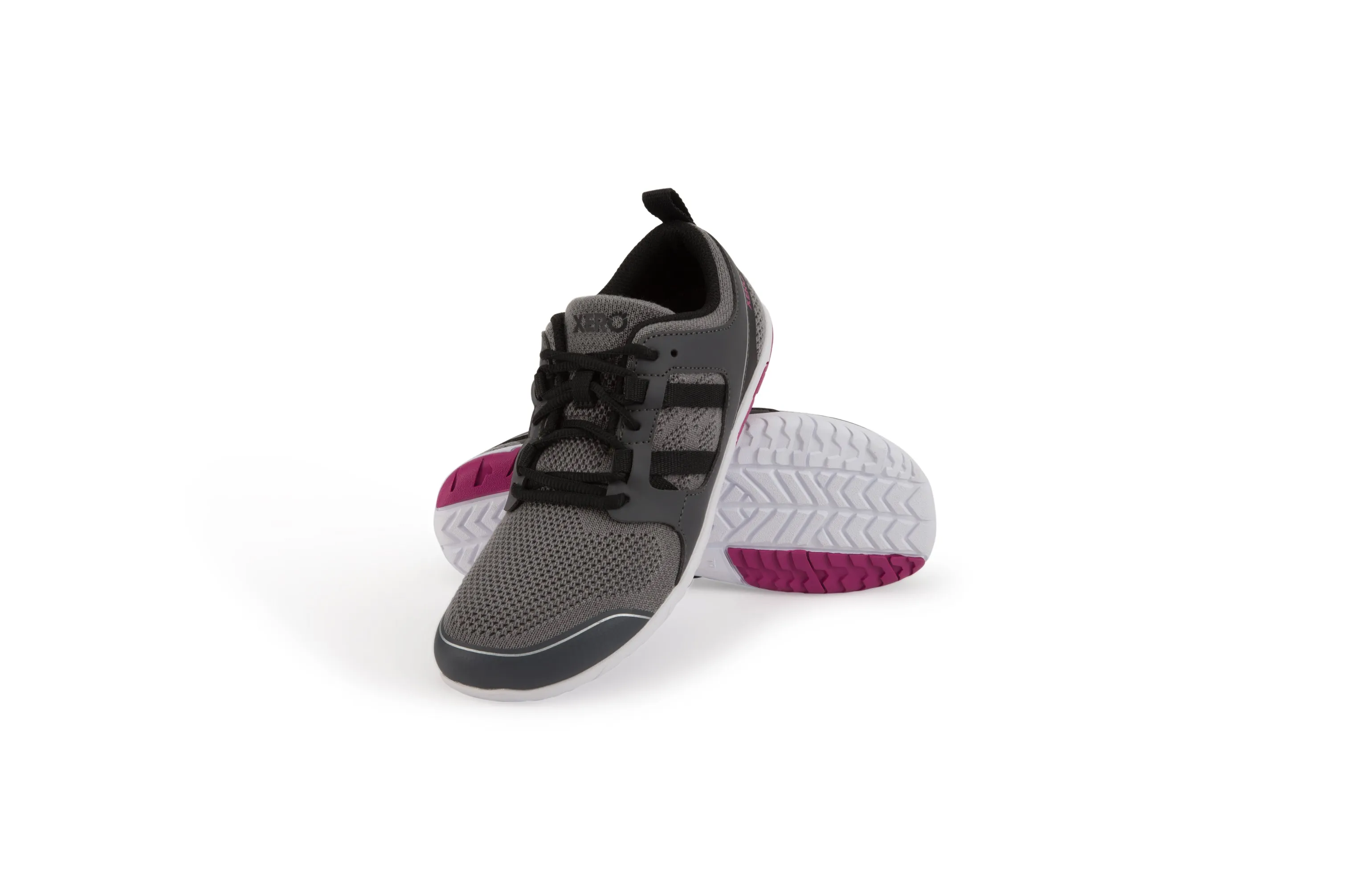 Xero Shoes Zelen Womens  Steel Gray / Fuchsia